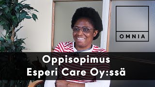 Oppisopimus Esperi Care Oy:ssä | Omnian yritysasiakastarinat