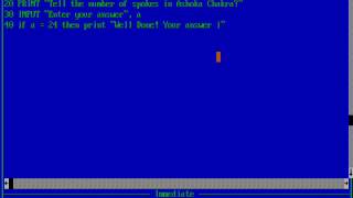 QBASIC TUTORIAL 5 USE OF ELSEIF AND GOTO COMMAND IN ENGLISH