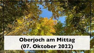 Oberjoch am Mittag (07. Oktober 2022)