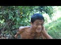 primitive technology kmeng prey cooking snails solo eating delicious