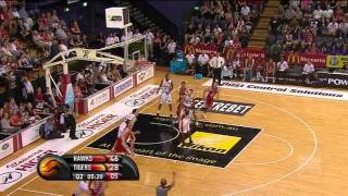 Melbourne Tigers @ Wollongong Hawks | 2nd Quarter | Round 17 | NBL 2011-12