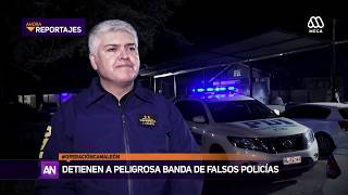 Detienen a banda de delincuentes que se hacían pasar por policías para asaltar a sus víctimas