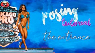 Posing tutorial Bikini \u0026 Wellness | 1. Walking into the stage | English \u0026 español