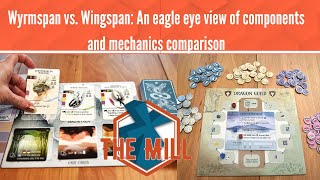 Wyrmspan v. Wingspan: An eagle eye view of components and mechanics comparison