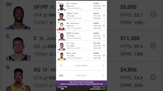 DraftKings NBA DFS Picks For March 25, 2023 Short