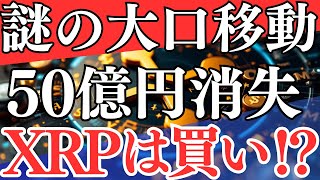 XRP価格暴騰の兆し？50億円移動が示す衝撃の未来