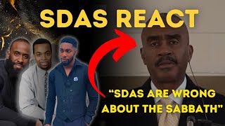 SDAS REACT TO: Pastor Gino Jennings When Is The Sabbath Exposes The Seventh-Day Adventist Church.