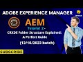 AEM Tutorial 2 - CRXDE Folder Structured Explained: A Perfect Guide