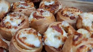 Pepperoni pinwheels