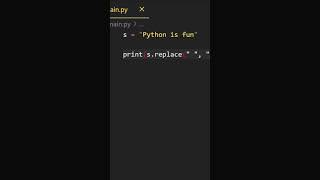 Replace Spaces with Underscores in a Sentence in Python #coding #python #programming