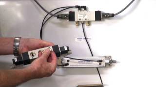Series A611 - 5 way 3 position solenoid valve