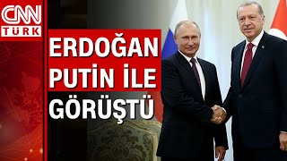 Cumhurbaşkanı Erdoğan Putin ile görüştü! Müzakere adresi belli oldu!
