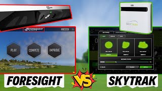 Skytrak+ vs Foresight | Can it keep up with the Goliath of Simulator Software?