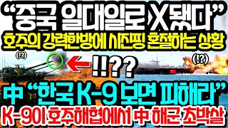 “중국 일대일로 완전 X됐다” 호주의 강력한 한방에 시진핑 혼절하는 상황 中 “한국 K-9 자주포 보면 무조건 피해라” K-9 호주해협에서 中 해군 초박살낸다 #K9호주#차이나타운