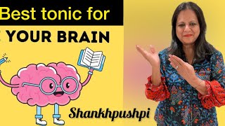 Tonic for the brain | enhance mental alertness | Shankhpushpi | Aesthetic Aura