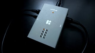 Using MidiHub for Creative Midi Processing - Turning One Note into a Generative Ambient Cloud