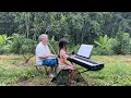 Piano Lesson with Dad - Ravel Concerto in G - excerpt slow mov.