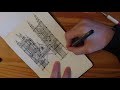 how to sketch westminster abbey my urban sketching style london landmarks series