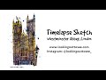 How to Sketch Westminster Abbey | My Urban Sketching Style | London Landmarks Series