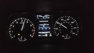 Stock 2017 Nissan Titan V8 Endurance 0-105 mph acceleration