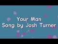 Josh Turner - Your Man (lyrics).