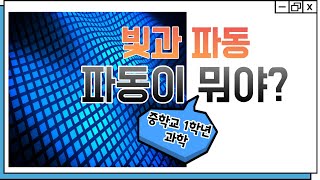 [중1. 빛과 파동] 파동의 종류와 파동의 표현 요소