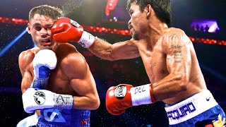 Manny Pacquiao vs Chris Algieri: 6 Knockdowns Full Highlights | Boxing Brilliance! 🥊🏆 "