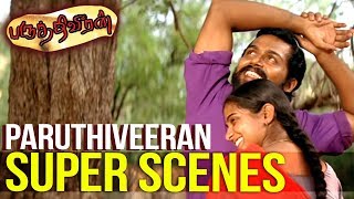 Paruthiveeran - Super Scenes | Karthi | Priyamani | Saravanan | Tamil Super Scenes