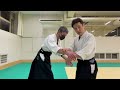 aikido【tenchinage】practice method that can control the center of gravity of the other party.