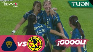 ¿SENTENCIA? Goool de Jocelyn Orejel | Pumas 1-3 América | Liga MX Femenil - J9 CL2025 | TUDN