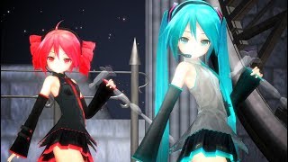 【MMD】ままま式あぴテト＆あぴミク「ロミオとシンデレラ」