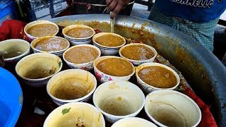 Best Street foods of Dhaka University: Unlimited Delicious Chicken Haleem @ Tk  30, Satisfying Video