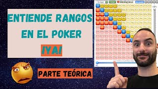 CLASE DE POKER TEORÍA  ¿Cómo entender/interpretar RANGOS? --  Explicación de manos cash NL25/NL50