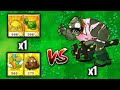 1 Gold Card Plant vs 1 Dancing Gargantuar! Who Will Win? PvZ Hybrid v2.4.0 Challenge