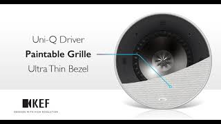 KEF's Famed Uni-Q Driver In Your Ceiling