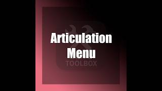 Ben's Toolbox - Articulation Scripts