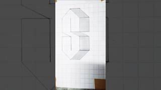 3D LETTER S ON GRAPH PAPER 📜📜