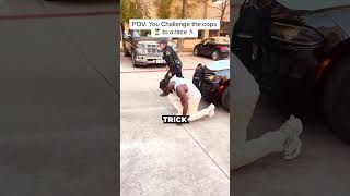 Female Officer Pranks Man 😂 (@quesainbolt)