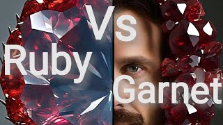 (Ruby vs red garnet) which one is better with your personality!