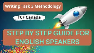 Writing Task 3 Methodology – TCF Canada | Step-by-Step Guide for English Speakers