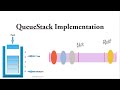Stack using Queue |  |  QueueStack implementation