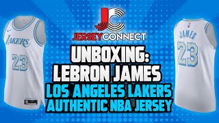 UNBOXING: Nike Lebron James Los Angeles Lakers Authentic NBA Jersey (City Edition)