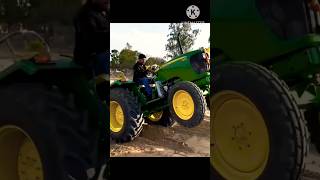 thar song new John Deere tractor over confidence tractor stunt and farming short video#youtubeshorts
