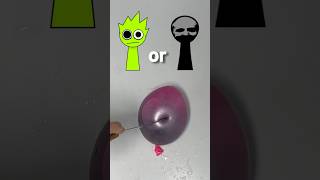 Green or Black? #colorwater #waterdroplet #sprunki #sprunkiincredibox #viral