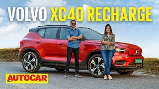 2022 Volvo XC40 Recharge review - 408hp XC40 electric is here! | Drive | Autocar India