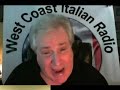 west coast italian radio abc interview with josephine pasquarello mother s day show 2021