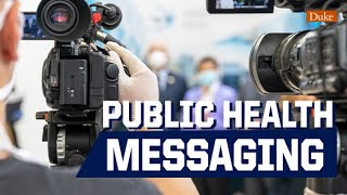 Public Health Messaging | COVID-19 Media Briefing
