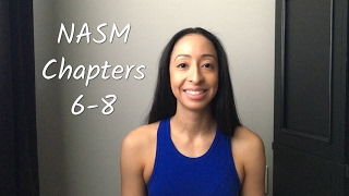 NASM Certified Personal Trainer | NASM CPT Chapters 6-8 | NASM Certification | NASM Study Tips