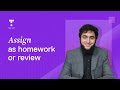 Top Hat Tip: Assign Content as Review or Homework