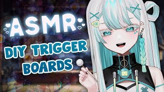 【3DIO ASMR HANDCAM】DIY Trigger Boards!【VyVid | Eva Ananova 】